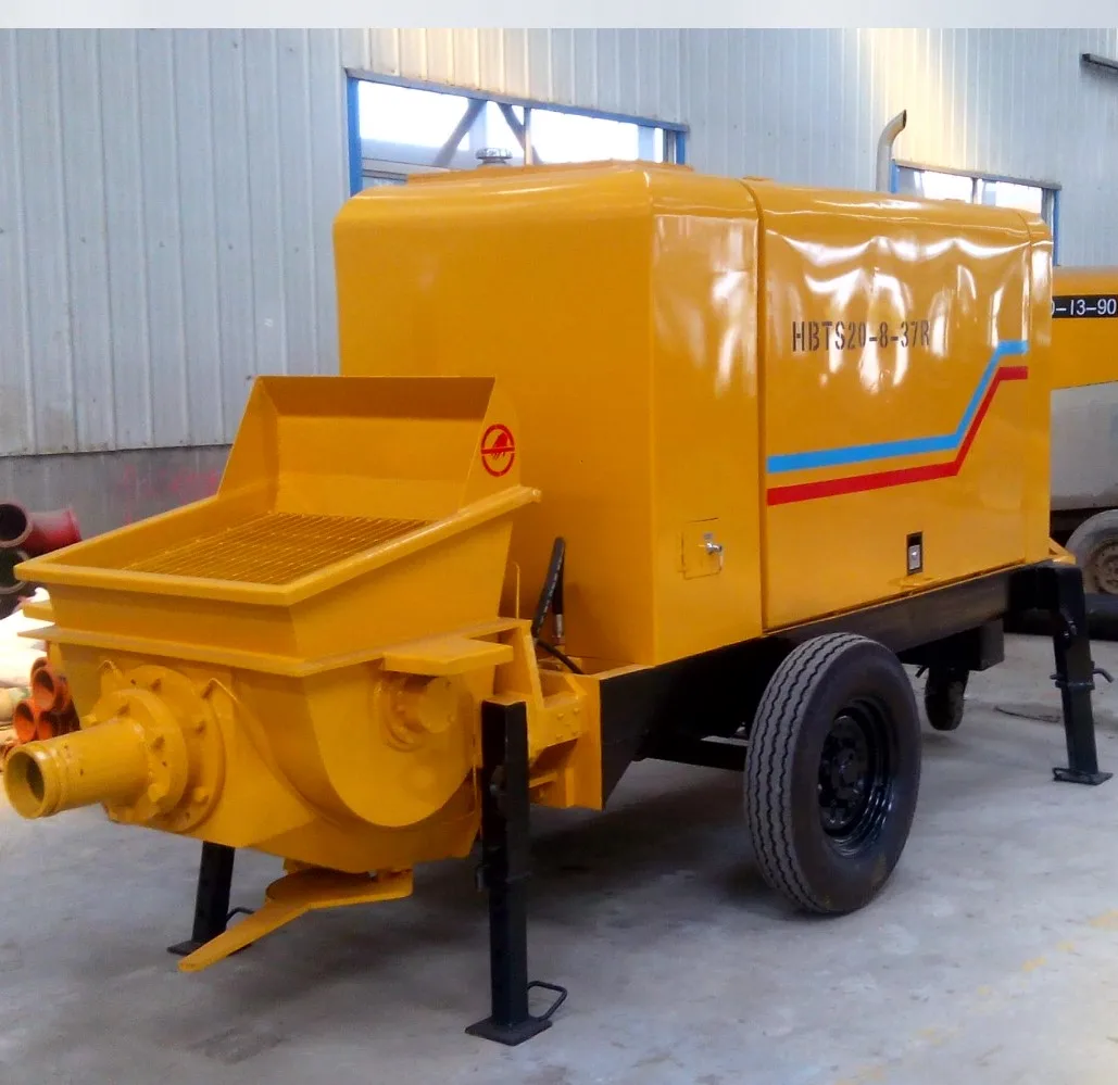 2026 Continuous Mixer for Diesel Mobile C3 Concrete Pump with Mixer Unit