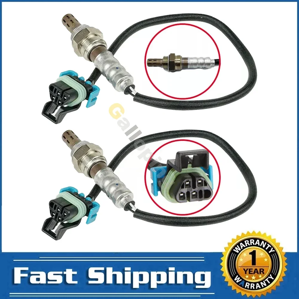 

2x Oxygen O2 Sensor 2 for 2008 2009 Saab 9-7x Hummer H3 2008 - 2014 Chevrolet Express 3500 GMC Savana 3500 6.0L 4.8L Downstream