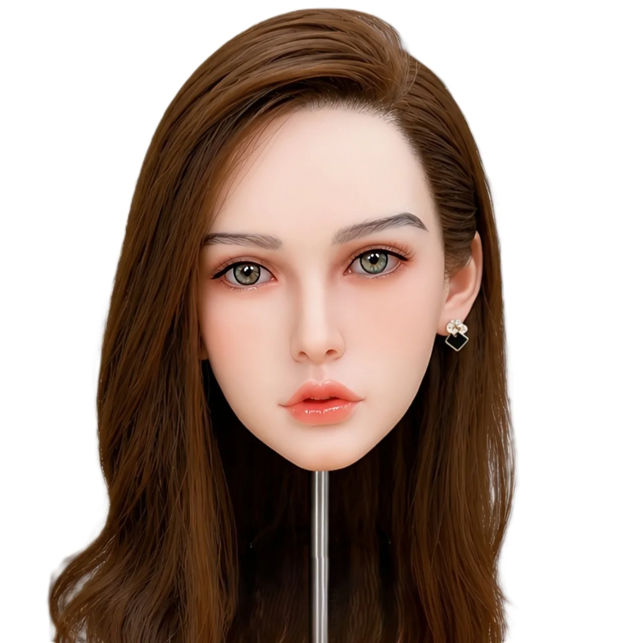 Wonanii TPE Big Head HYH-THB-KX-0084 Wig Oral Cavity Life-Size Skin Texture M16 Interface