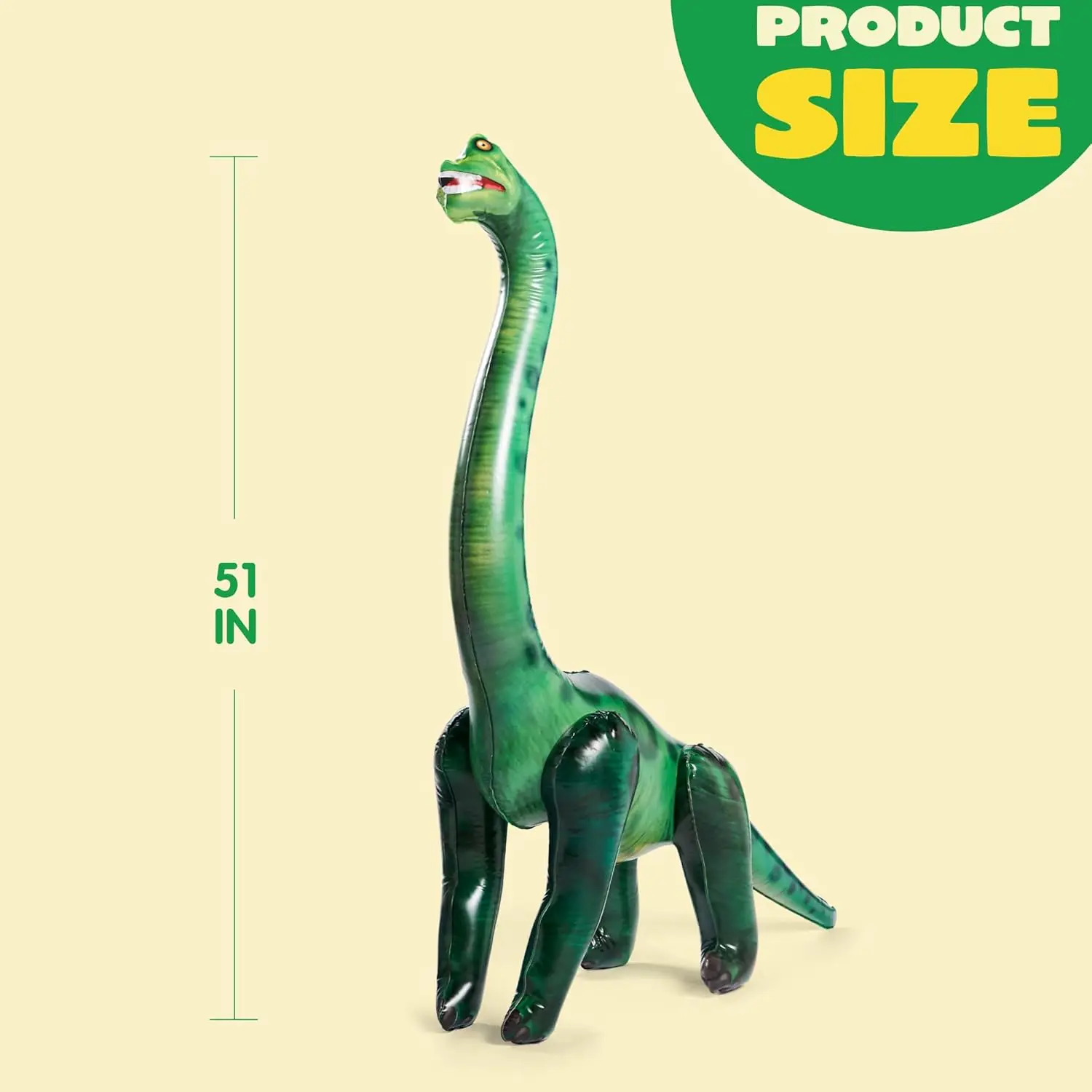 JOYFY 51 "Brachiosaurus Opblaasbare Dinosaurus Speelgoed Feestdecoraties voor Kinderen en Volwassenen Verjaardagsfeestje Chirstmas Gift