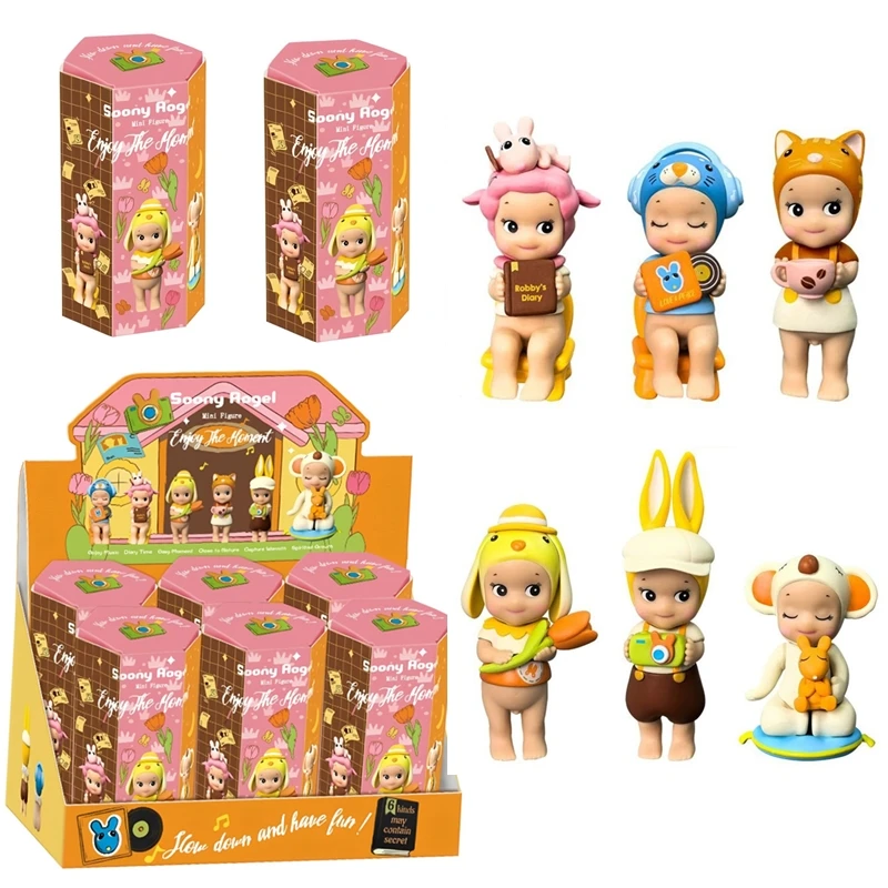 

Серия Cute Angel "Наслаждайся моментом" — коллекционные мини-фигурки в закрытых коробках, аниме-куклы, украшения для рабочего стола, подарок на День святого Валентина