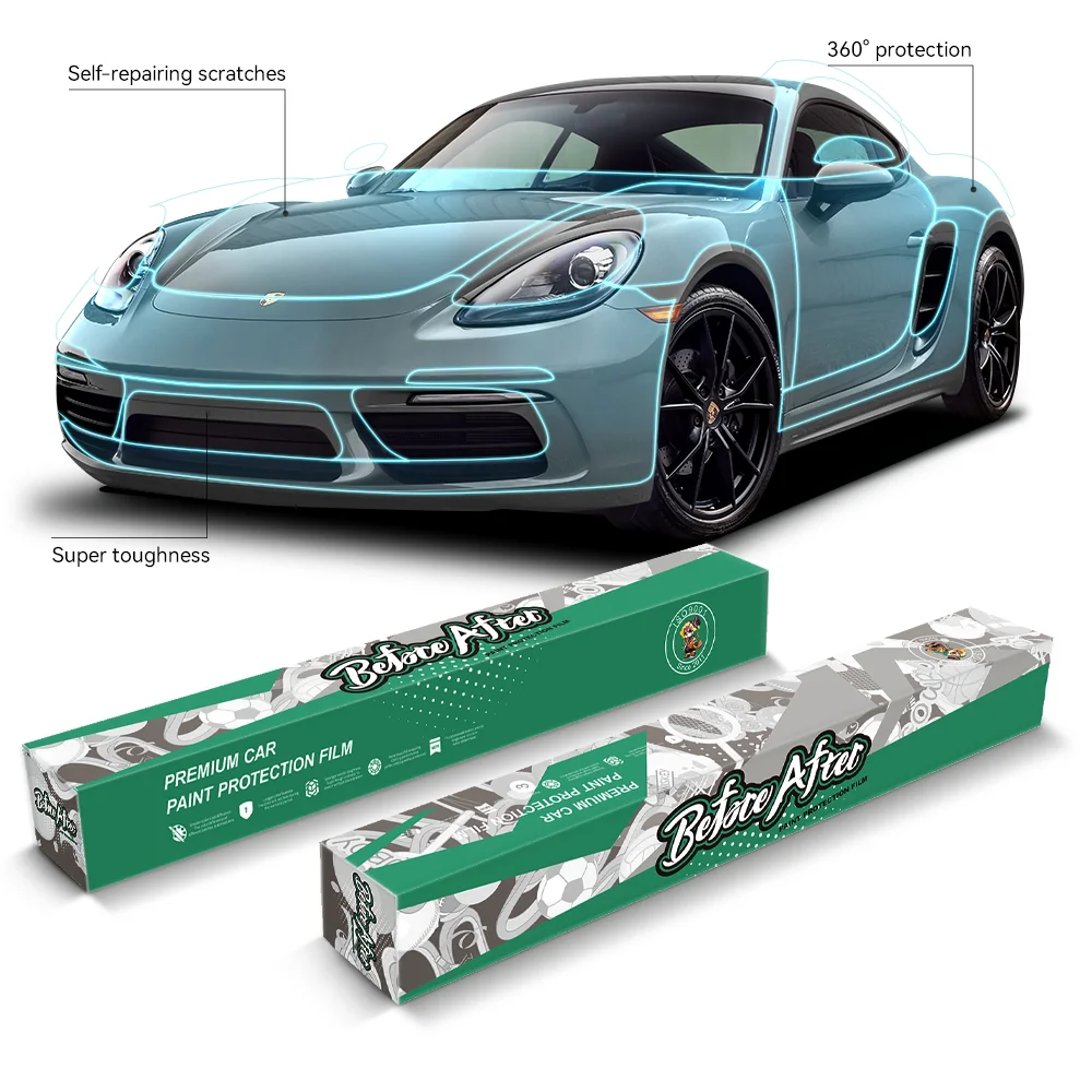 

Оптовая продажа с фабрики ТПУ 10 мил Толщина 8 лет гарантии Без пожелтения Ppf Защитная пленка для краски