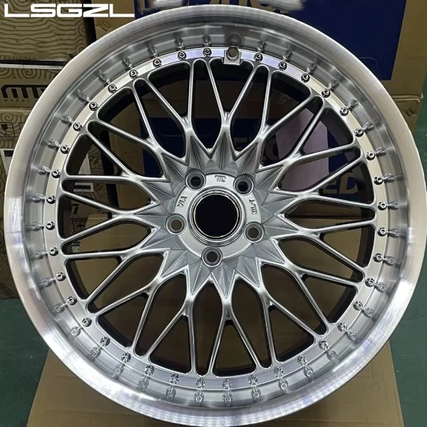 New Trending Custom 3 Piece Forged Wheels 5X112 5X114.3 5X120 18 19 Inch Car Wheels Rims for  Car