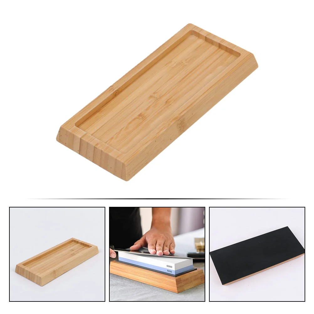 Sharpener Holder Sharpening Stone Base Whetstone Storage Daily Grinding Tool Home