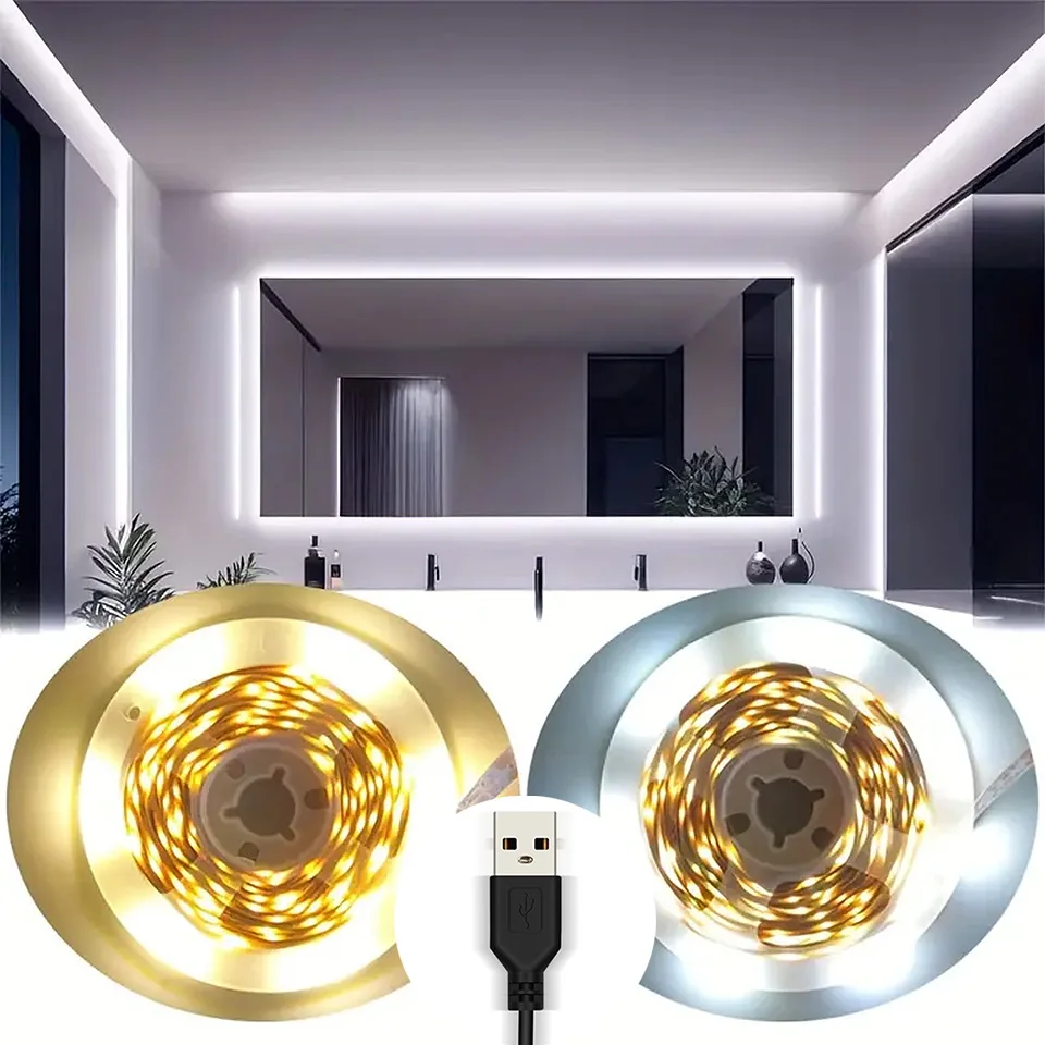 USB LED Strip Light, DC 5V Flexible LED Strip Light, TV Desktop Computer Screen Background Lighting, Home Decoration Lights