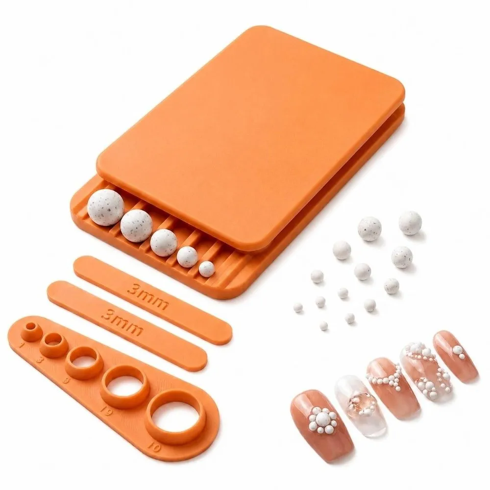 4-12mm Diameter Polymer Clay Bead Roller Multi Size Multi Groove Round Bead Making Tool Uniform Round Shape Bead Shaping Tool