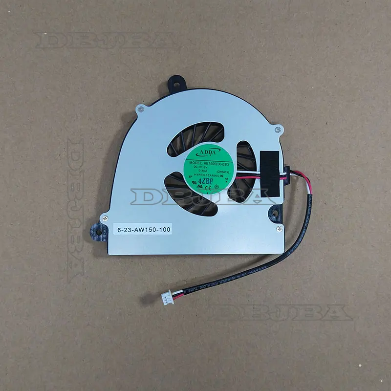 CPU fan for Clevo W110 W110ER W150 W150HR W170 AB7605HX-GE3 CWB41x 6-23-AW150-100