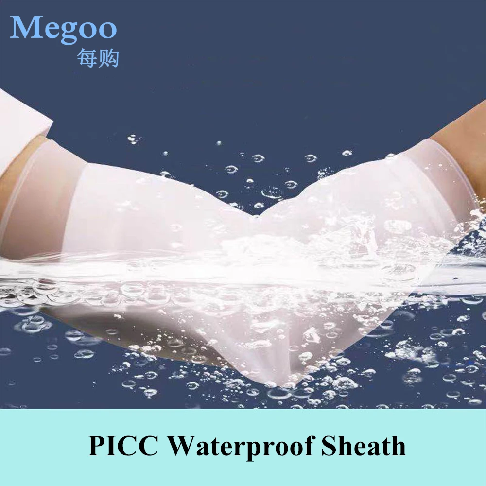 Medical Waterproof Care Sleeve PICC Sheath Venous Catheter Indwelling Needle Bandage Fixation Injury Arm Shower Protect Cover