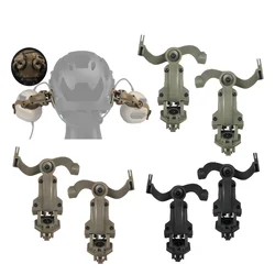 Tactical Headphone Track Mount Helmet Multi-angle Track Mount Helmet Guide Adapter Noise-cancelling Headphone For OPS Core ARC