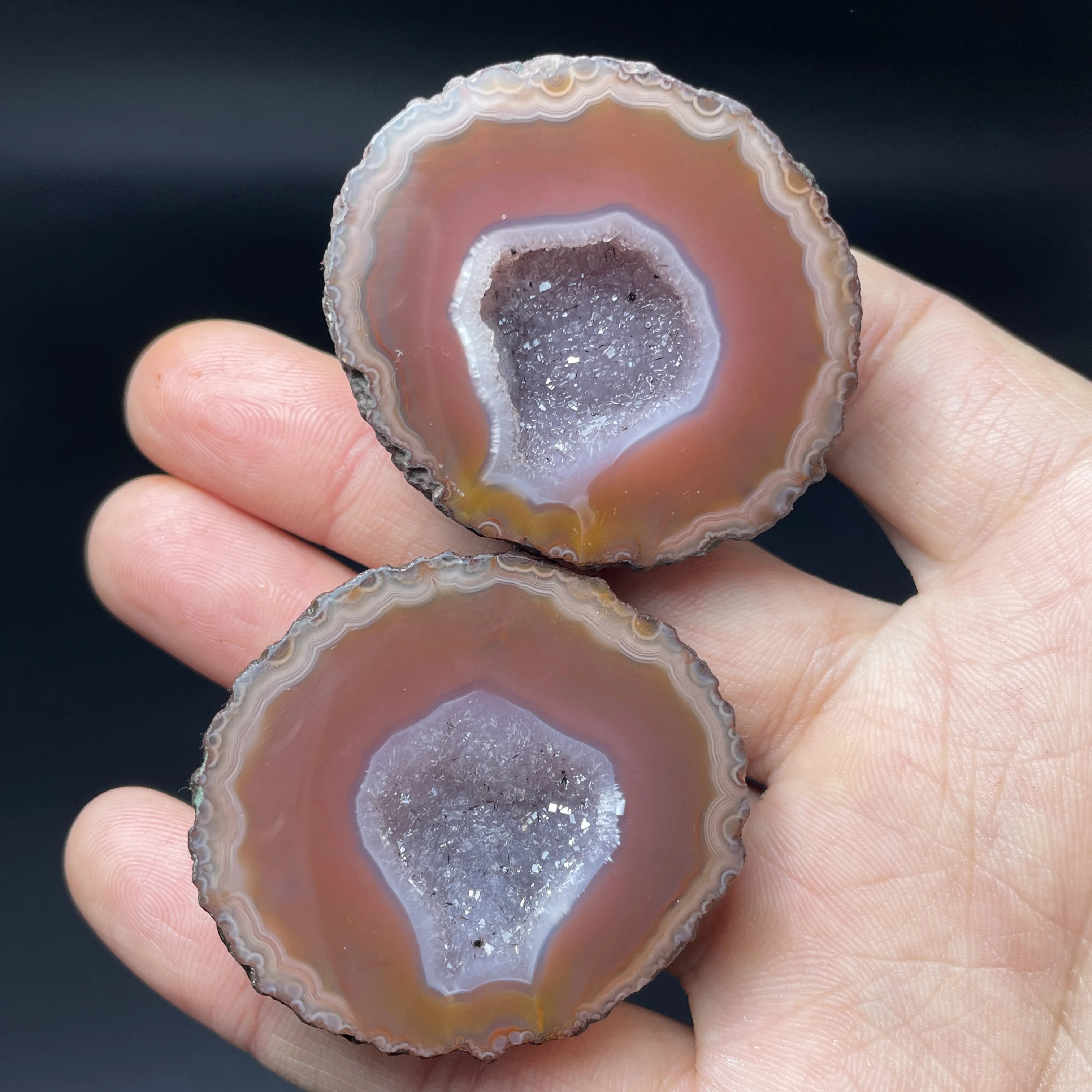 Natural Sardonyx Rough Polished HeBei ZhanGuo Red Agate Geode Egg Crystal Quartz Cluster Healing Stone Witchcraft Home Decor MK