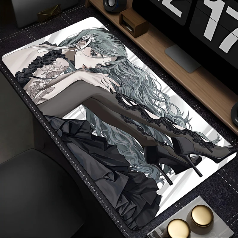 

Mouse Pad PC Accessories Keyboard Pad Office Desk Mat Anti Slip Mousepad Rubber Tablet Pad Gaming Anime Sexy Girls Extended Pad