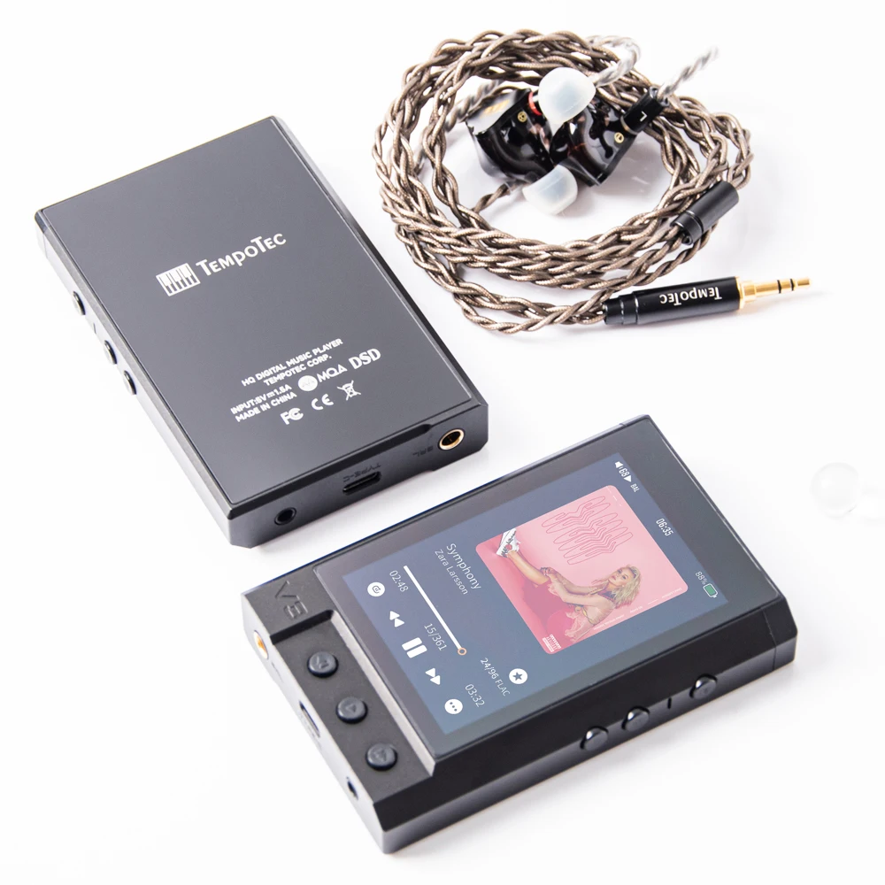 TempoTec Bundle Box Variations V3 digital audio player,hifi music player  and Protective case,  Impromptu IM05