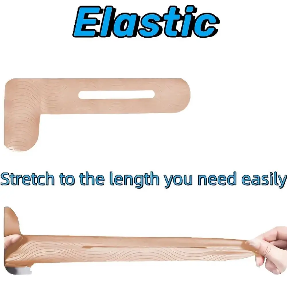 Tape for Knees Protector Kinesiology Tape Elastic Cotton Recovery Stickers Multiple Colors Irregular Elastic Knee Tape Exercise