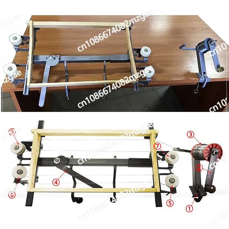 Система натяжителя проволоки для пчеловодства для стойки для улья 1, комплект устройств для протягивания кабеля на стойке для натяжителя для улья