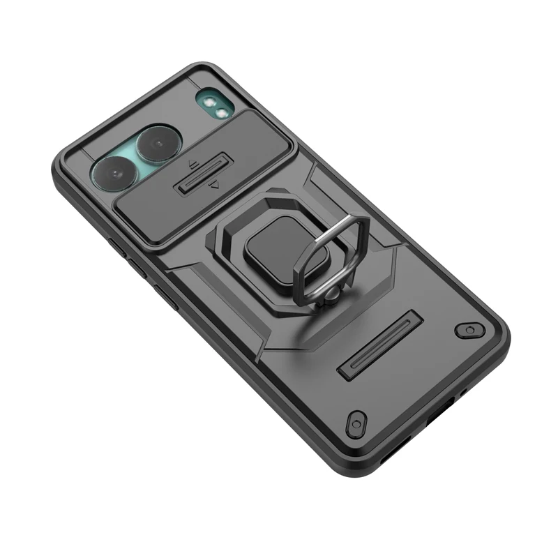 For OnePlus Nord 4 Case Cover For OnePlus Nord 4 5G Global Coque Shockproof Finger Ring Stand Kickstand Funda Para чехол Cover image 3