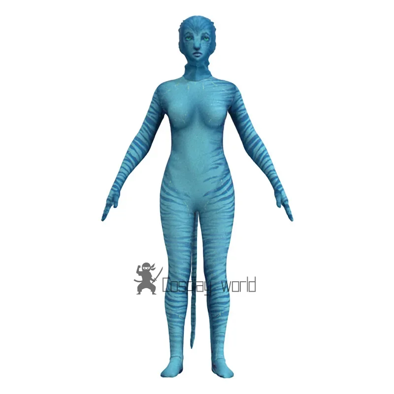 زي تنكري للفيلم الرمزي جيك سولي نيتيري بوليستر Zentai بدلة حفلات ذيل الهالوين أزياء النساء والفتيات مقاس آسيوي