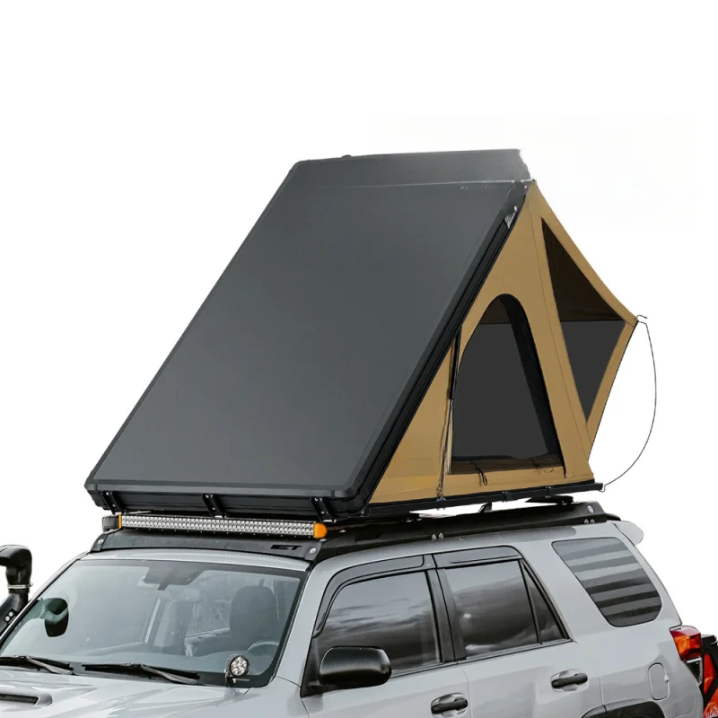 High Quality Aluminum Hard Shell Car Roof Top Tent Waterproof Outdoor Camping Accessories Fit 4x4 Vehicles