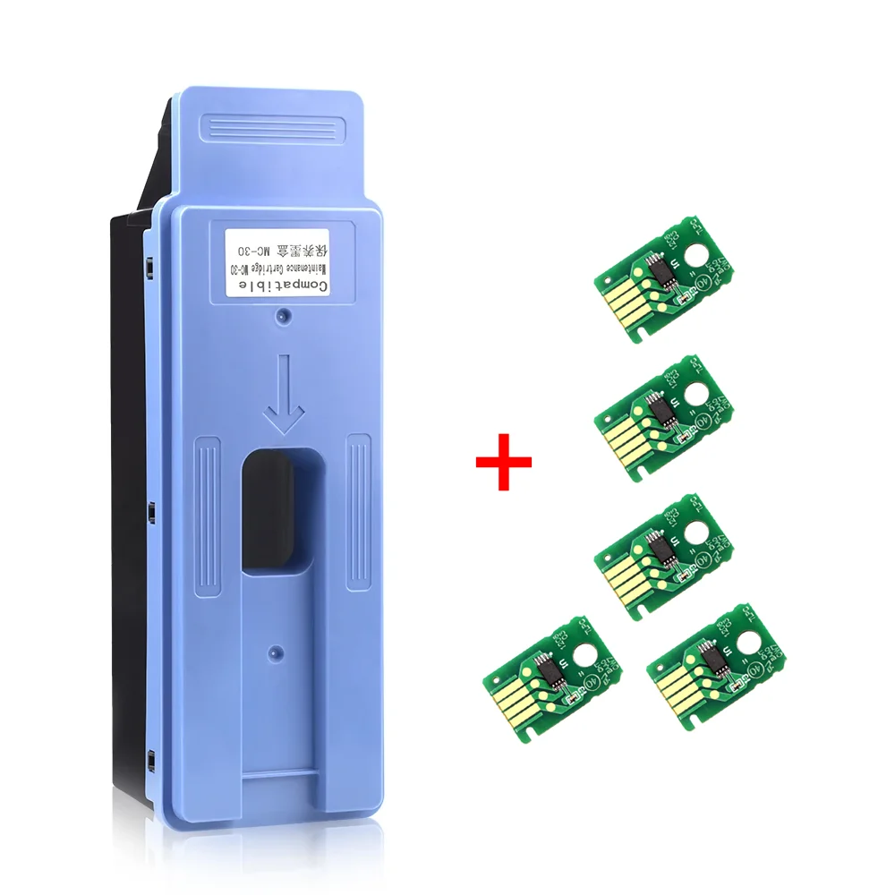 MC30 Maintenance Box MC-30 Ink Waste Tank Chip for Canon Pro 560s 540 540S 520 2000 4000 4000s 6000s TX5200 TX5300 Printers