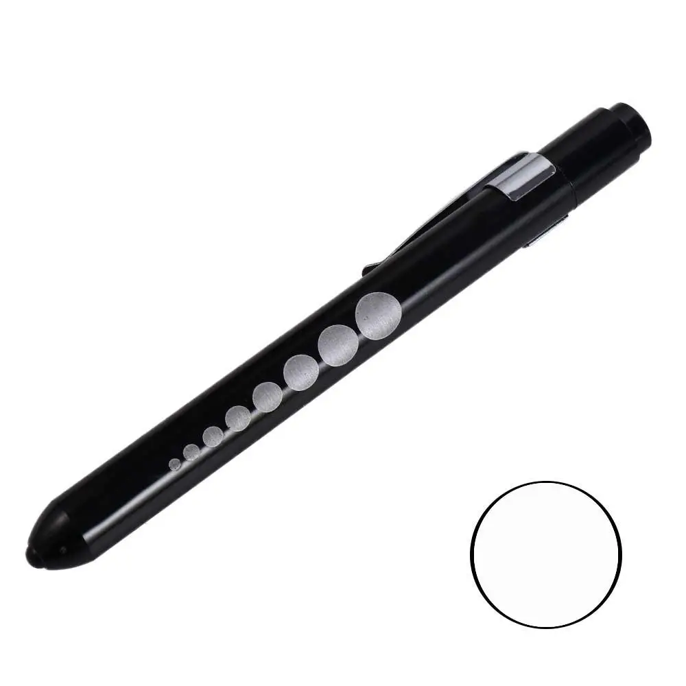 

Light Emergency Work Inspection Ophthalmoscope Pocket Clip LED Pen Light Doctor Nurse Pen Flashlight Torch Penlight Torch