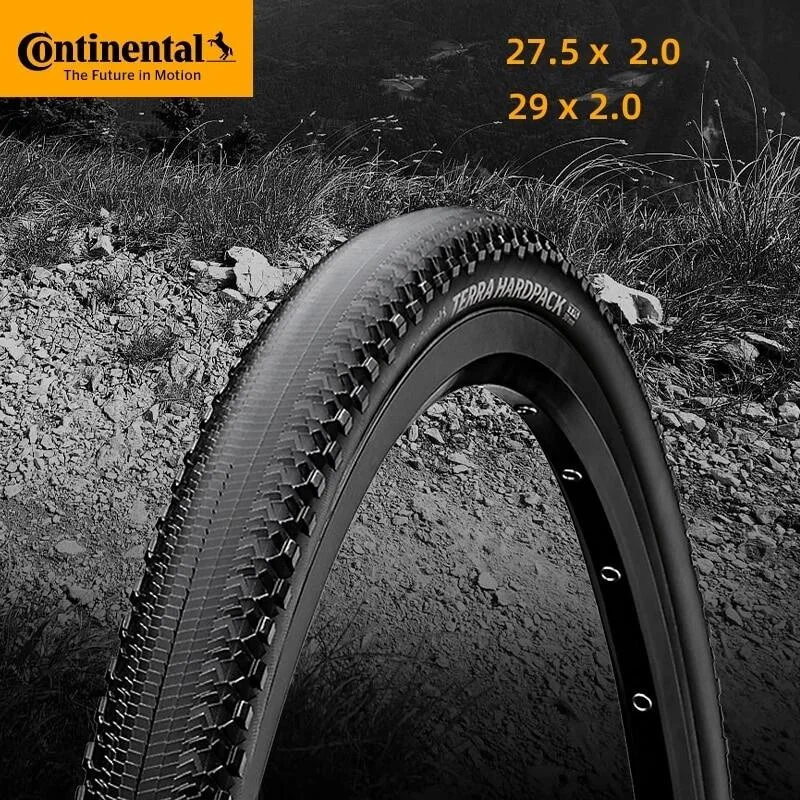 

Continental Terra Hardpack ProTection Жесткая упаковка с гравийной проволокой 27,5/29 X 2,0 Горная дорога Внедорожная шина Нескладная