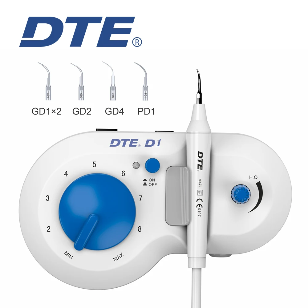 

Стоматологический Ультразвуковой скалер WOODPECKER DTE D1, наконечник, портативный пьезо-инструмент для чистки собак Vet