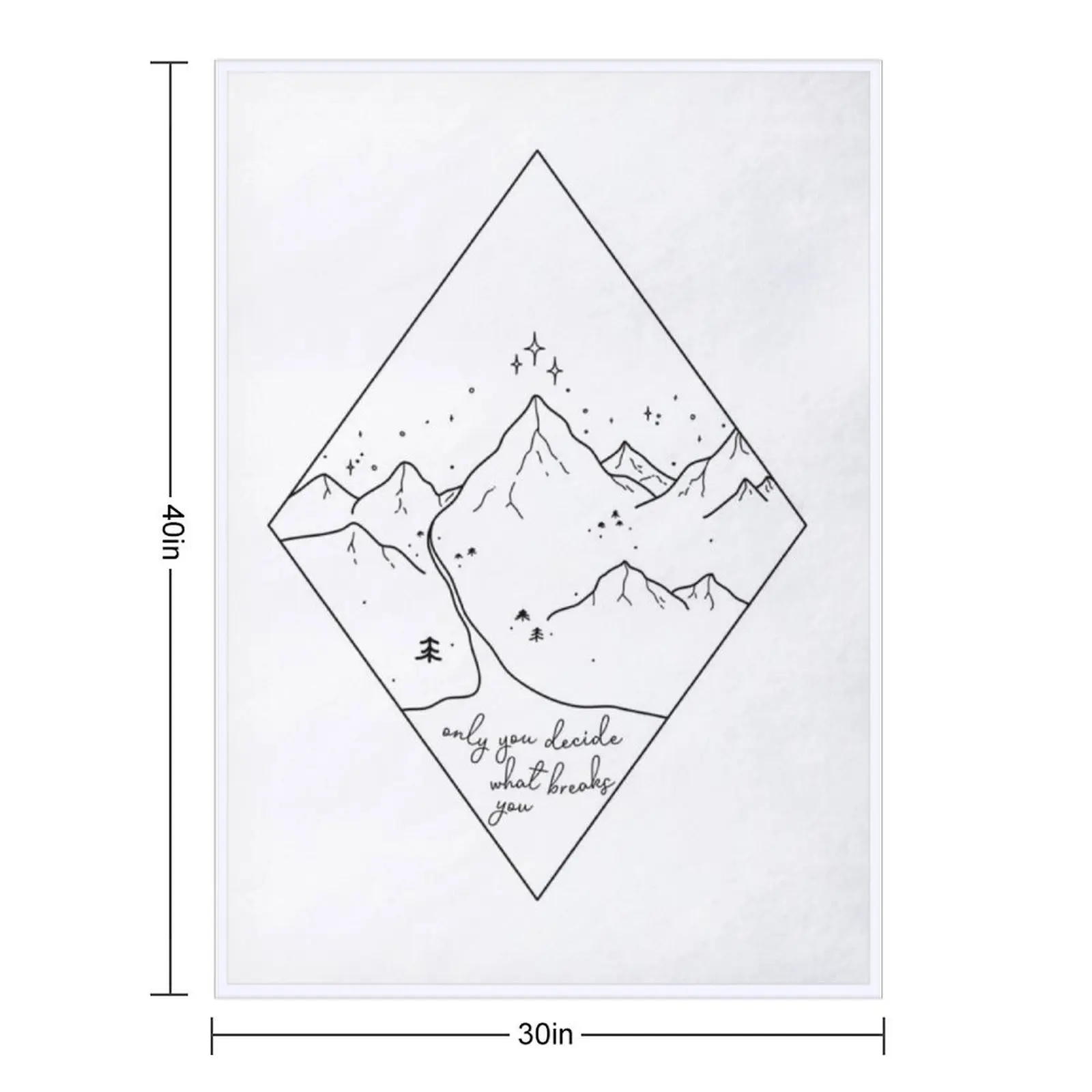فقط أنت تحديد ما يكسرك رمي بطانية أريكة الفراش الصيفية بطانيات أشعث للأطفال #2