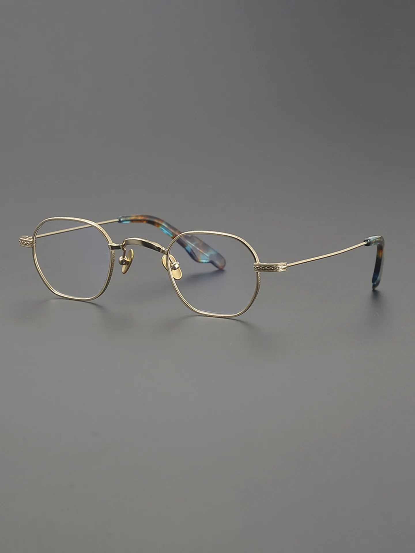 

Художественные винтажные очки в маленькой оправе для женщин, очки для чтения при близорукости, ультралегкие титановые мужские оптические очки по рецепту