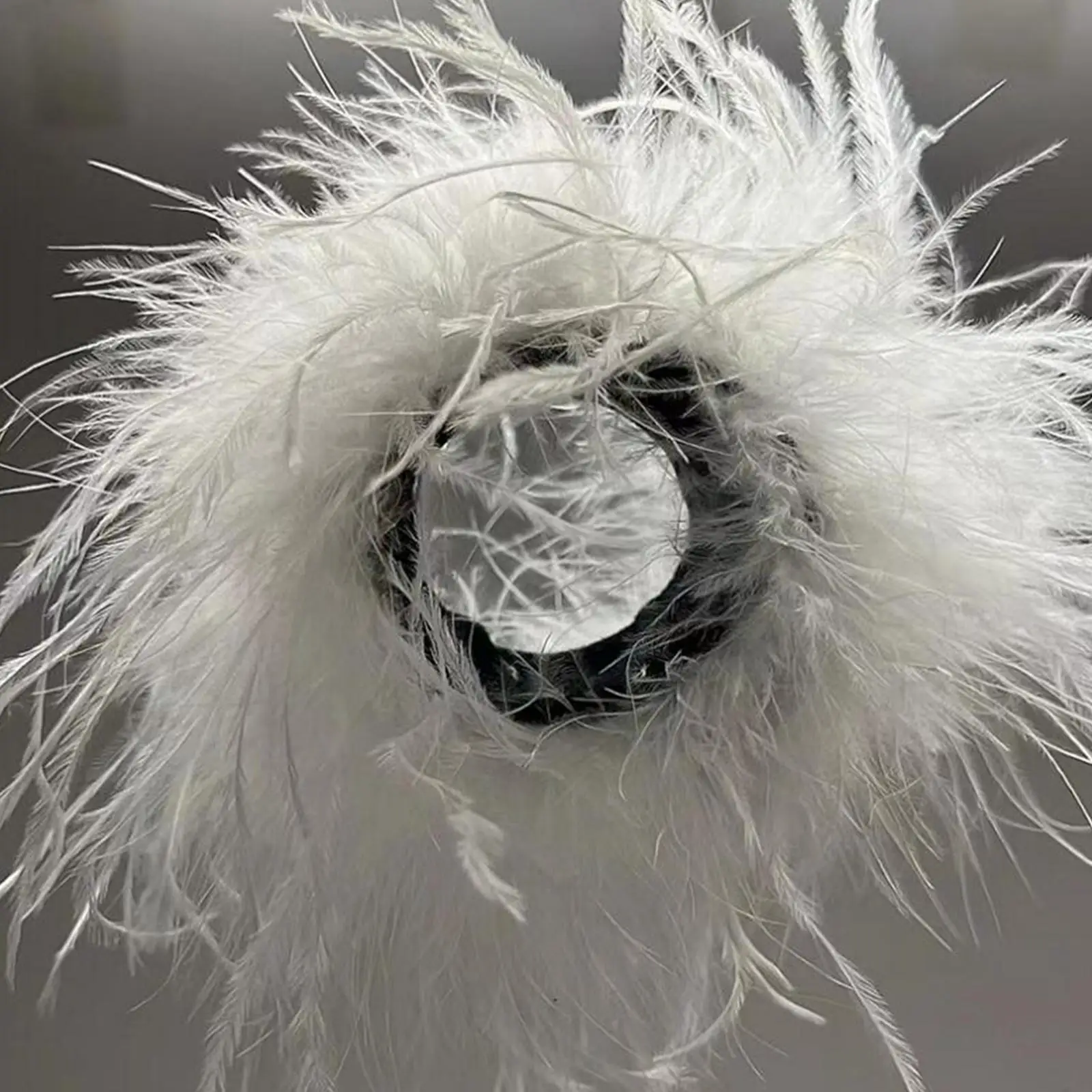 Feather Cuff Slap Bracelet Reversible Wristband Headband for Girls Cosplay Dance Stage Party Favor Decoration