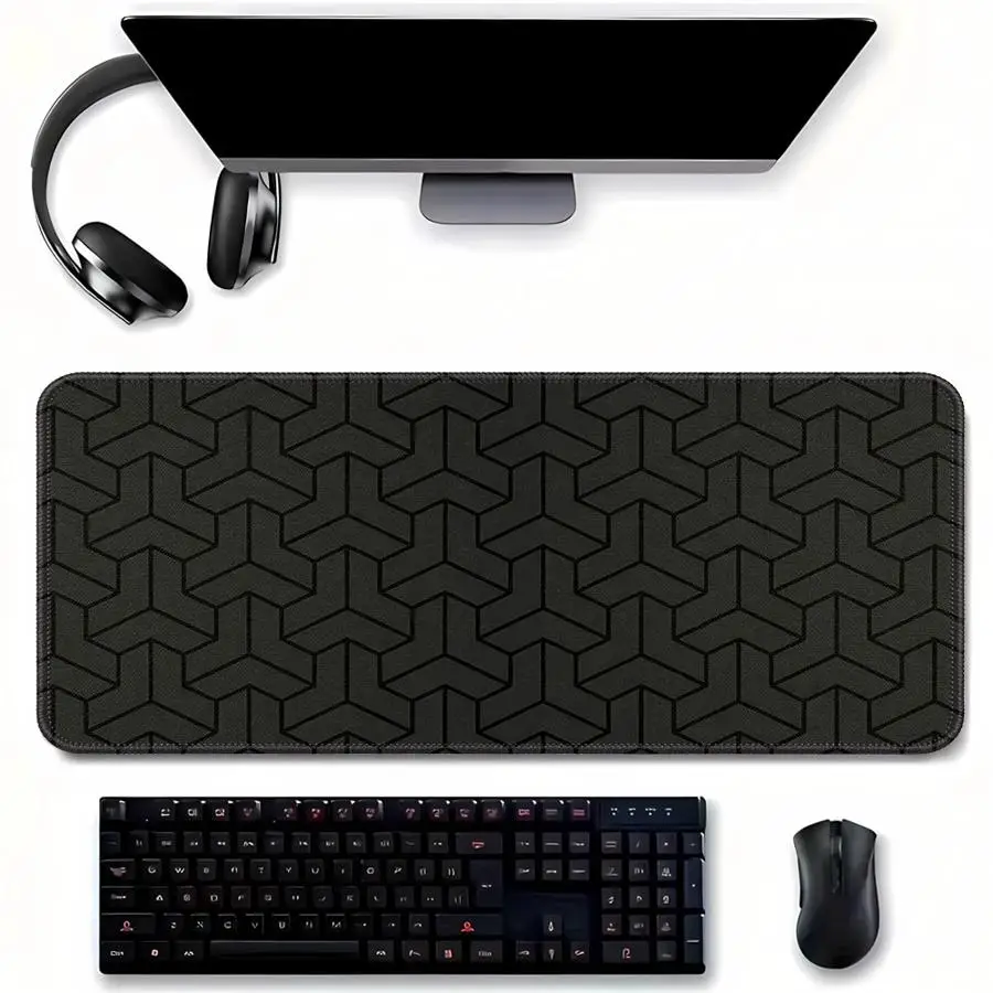 Anti slip Mouse Pad Computer Laptop Pad office Pad Keyboard Mouse Pad Game Console Pad Desk accessories Holographic Space Dice