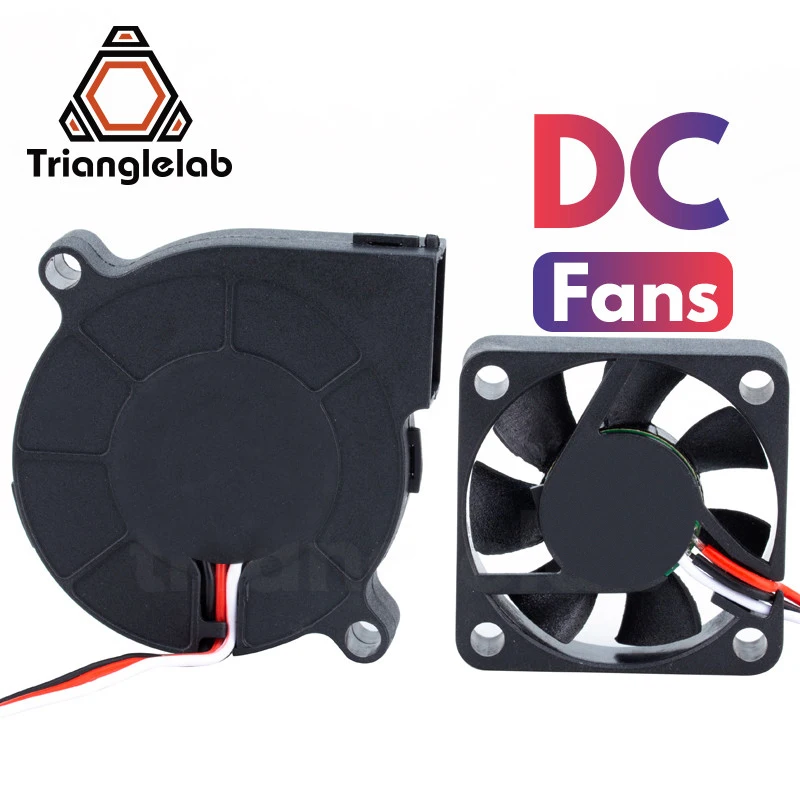 Trianglelab®   Zestawy wentylatorów DC 3-przewodowych do drukarek 3D Prusa i3 MK3 MK3S MK2/2.5