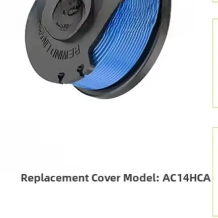 Cordless Accessory String Trimmer Spool Efficient Cutting Nylon Material ABS Construction Nylon String For Trimmer