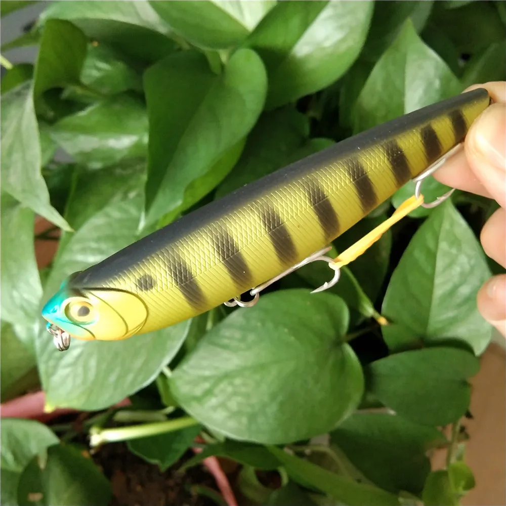 Swolfy Stickbait Paseante – Señuelo de superficie para lucio y lubina - imagen 2