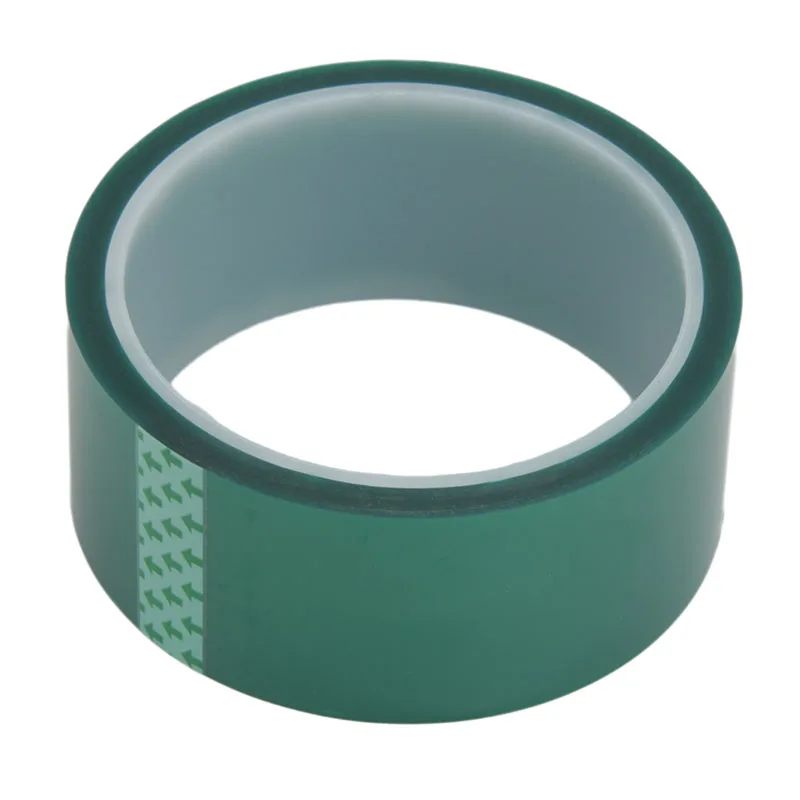 Green Polyester Hi-Temp Masking Tape PET Tape With Silicone Adhesive, Ideal For Painting, Powder Coating, Circuit Boards