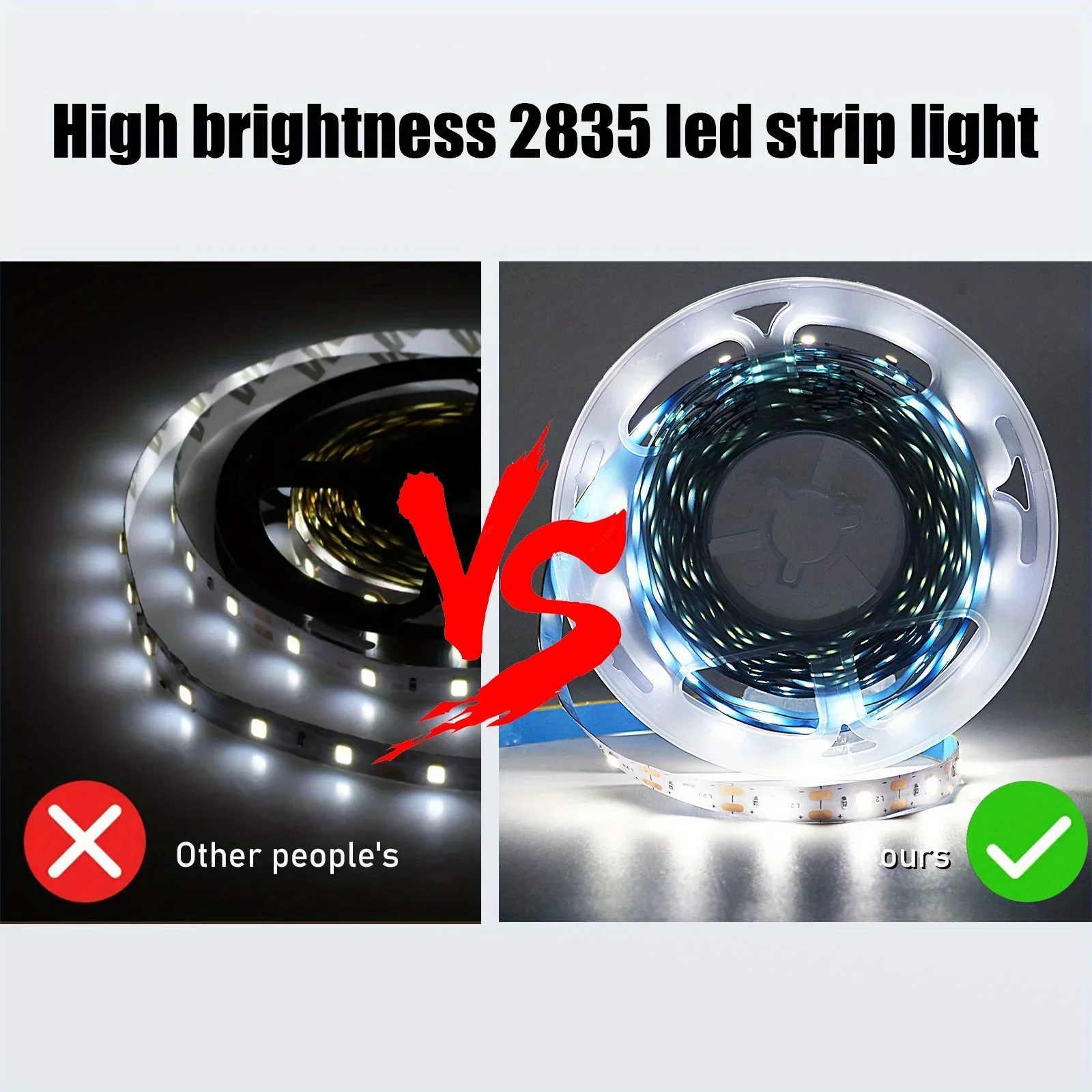 USB 5 فولت LED قطاع ضوء زر التبديل 60 المصابيح/م SMD3528 الخلفية الشريط شريط لاصق مرن غرفة DIY بها بنفسك زينة حفلة عيد الميلاد