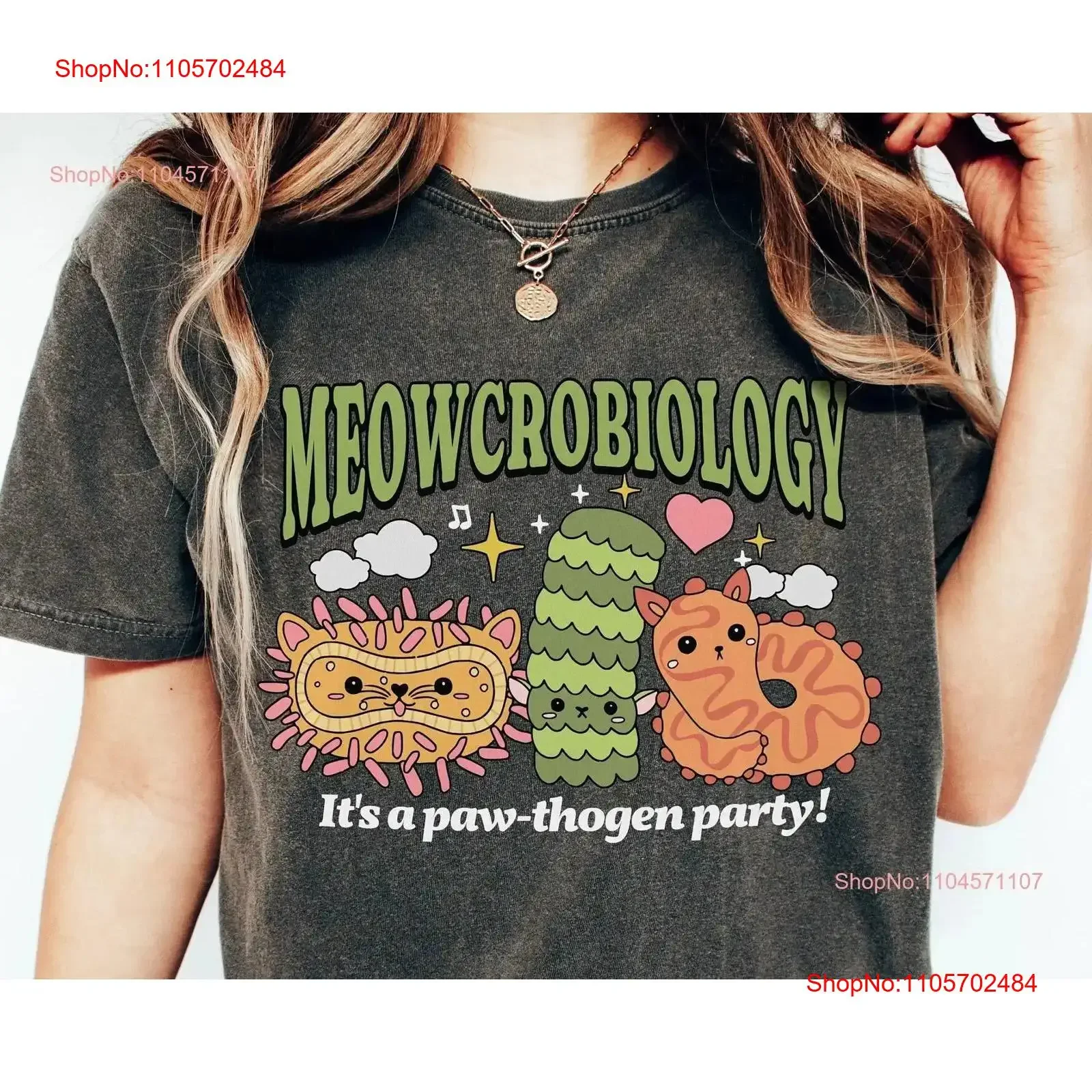 Funny Microbiology T Shirt Lab Science Virology Cell Biology Microbiologist Medical Med School Physician Assistant s vintage