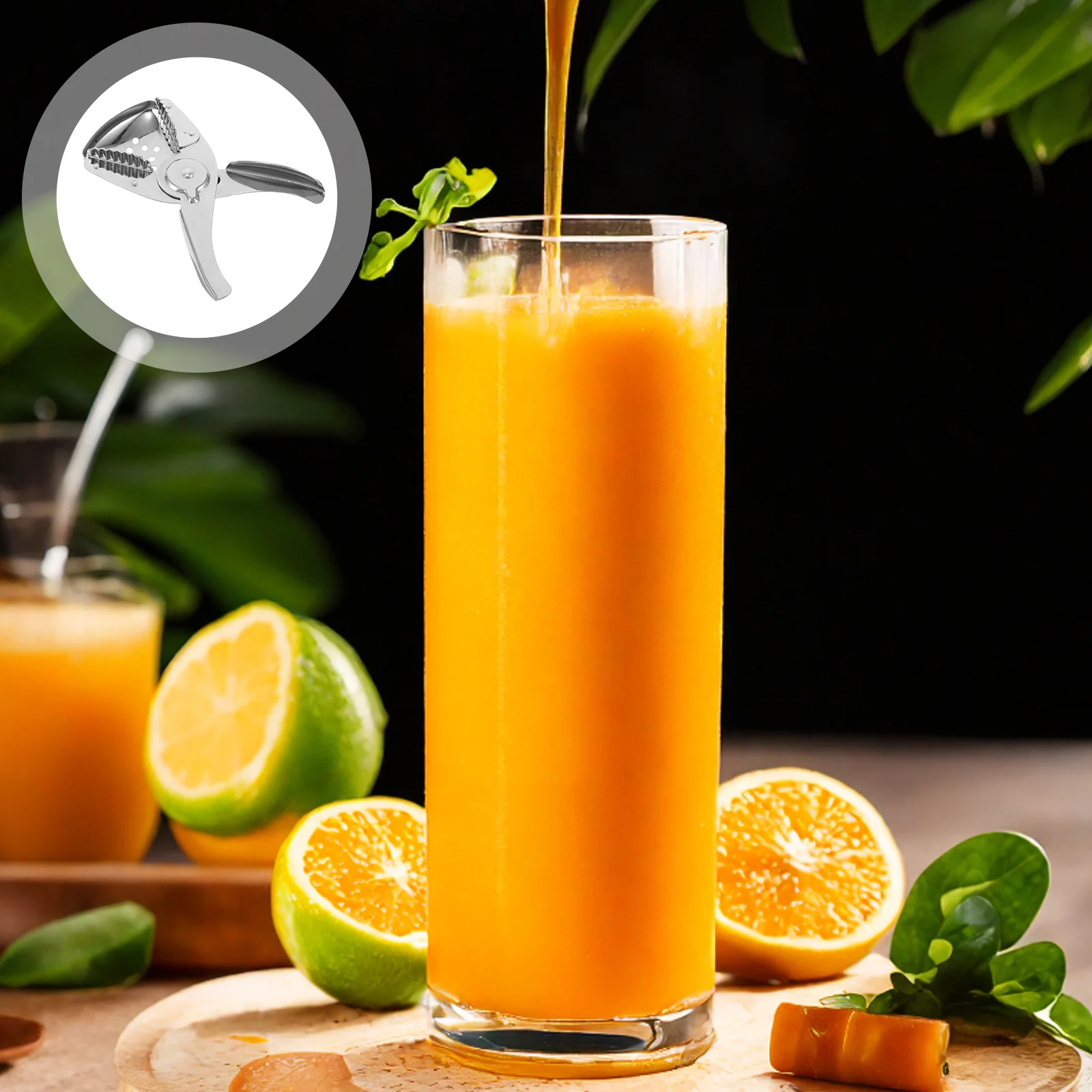 

Manual Citrus Juicer Stainless Steel Multifunctional Lemon Squeezer Hand Press Fruit Juicer For Fresh Juice Easy Clean