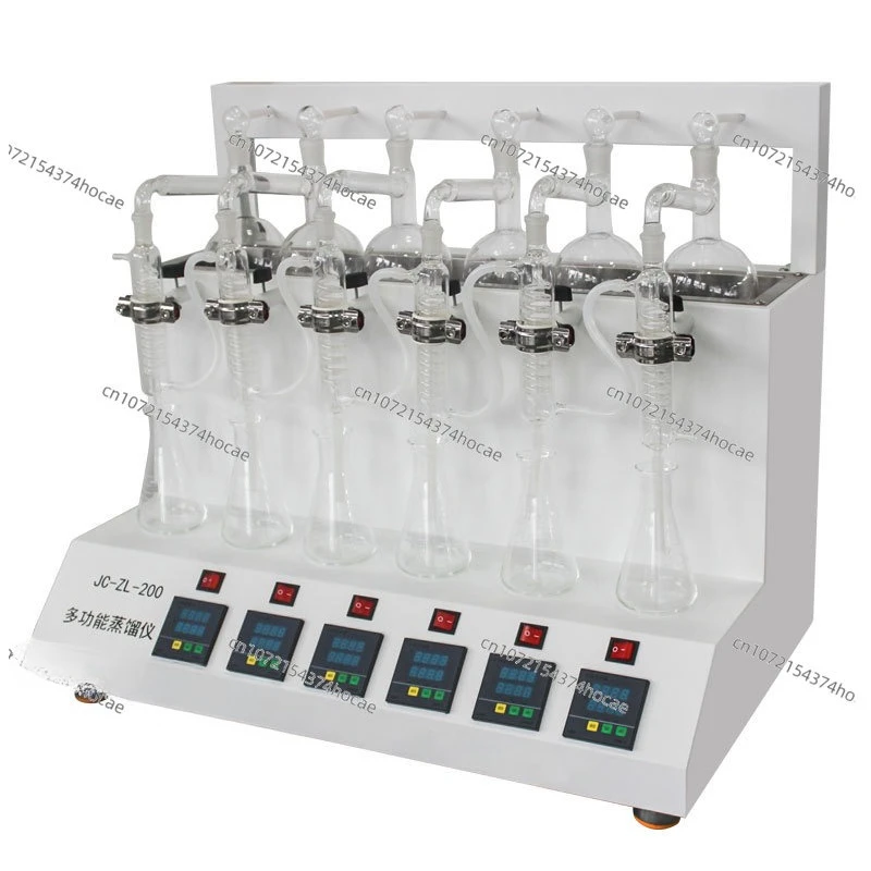 Multifunctional distiller, determination of sulfur dioxide residue, distillation unit