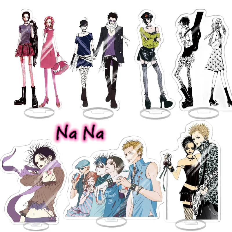 

Cartoon Nana Anime Stand Oosaki Nana Komatsu Nana Acrylic Figure Cosplay Standing Model Plate Desktop Jewelry Accessories Gift