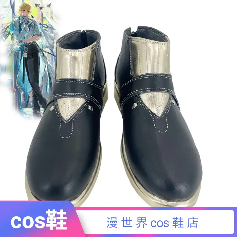

Wuthering Waves Luuk Herssen Cosplay Shoes Boots Halloween Party Role Play Costume Accessories