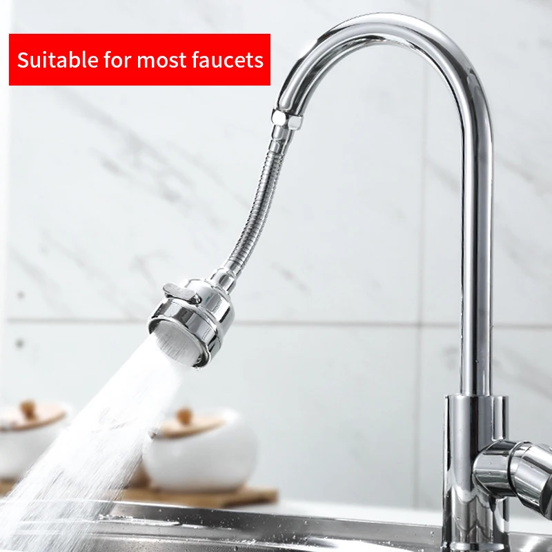 Kitchen gadgets 2/3 Mode Faucet 360 Degree Rotation Filter Extension Tube Shower Water Saving Tap Universal Kitchen Accessories