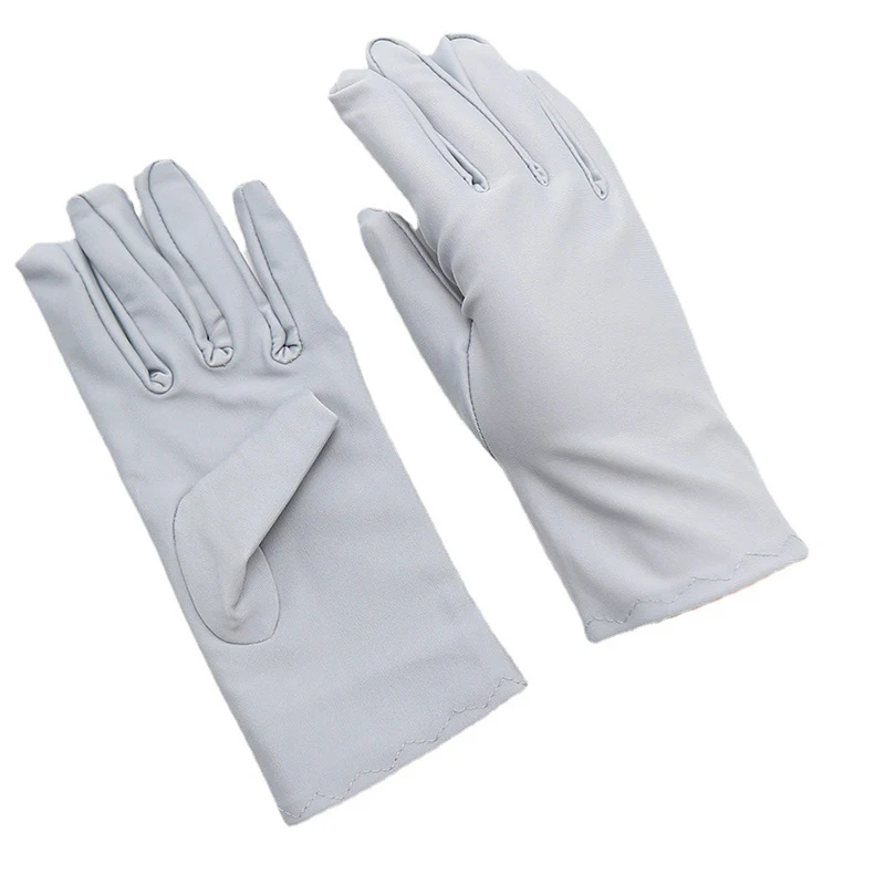 Spandex Gloves With High Elasticity For Driving Jewelry Dance And Sun Protection