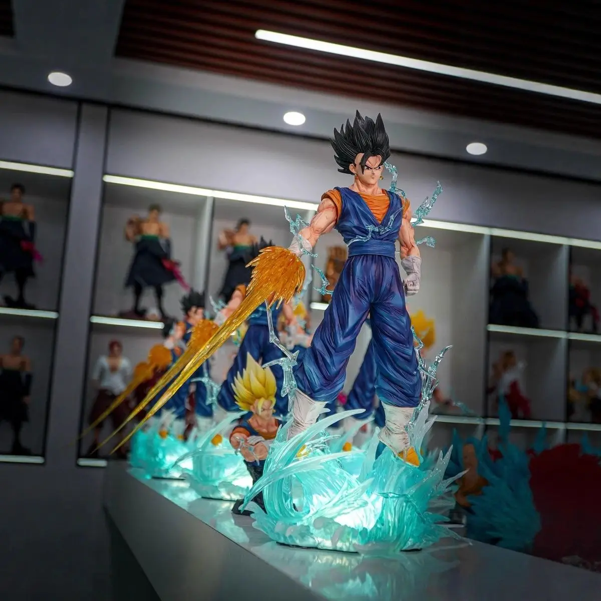 JT Studio HB Vegito dragon ballz figure anime figurine Ssj3 Super Saiyan estatuaCollezionabile PVC figurine goku Collezione Modalità T