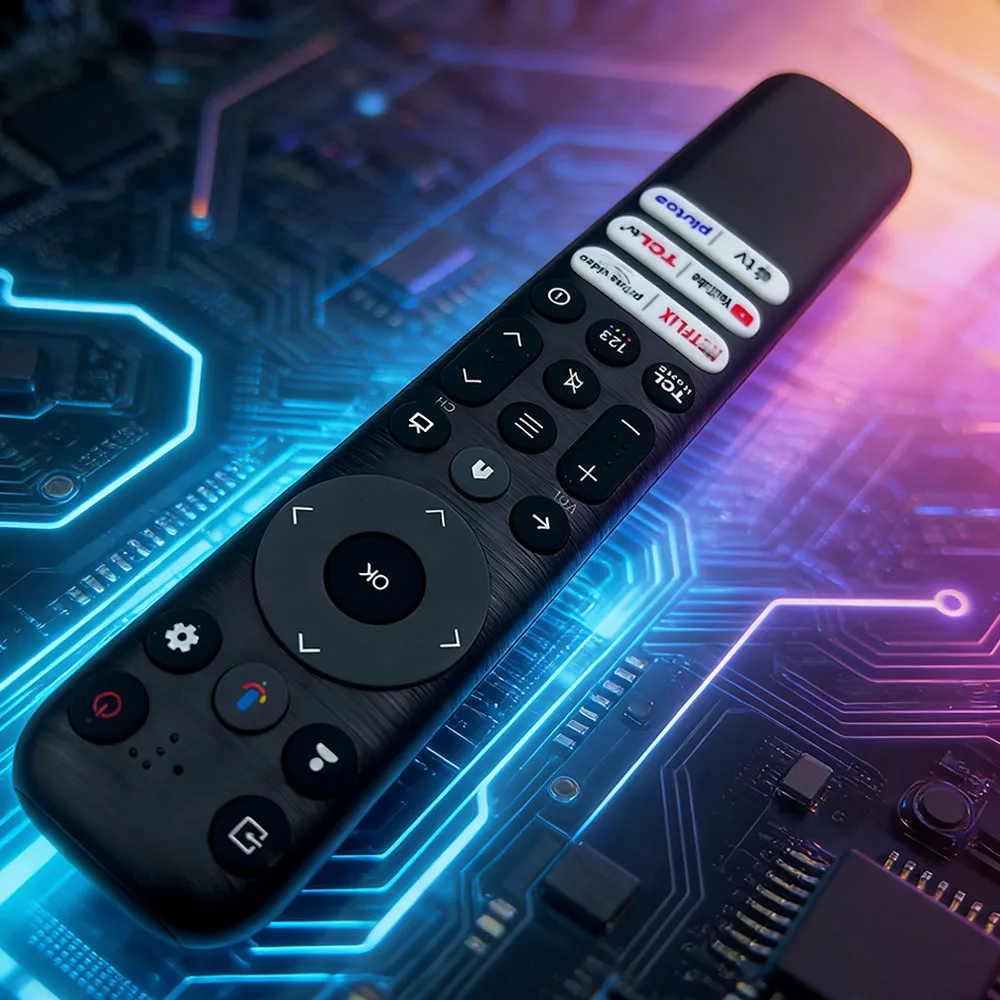 

Voice ORIG TV Remote Control RC813 FMBG for TCL Smart TVs QM8/QM7/S5/S4/S3/Q7/Q6/Q5 4K UHD LED QLED MiniLED