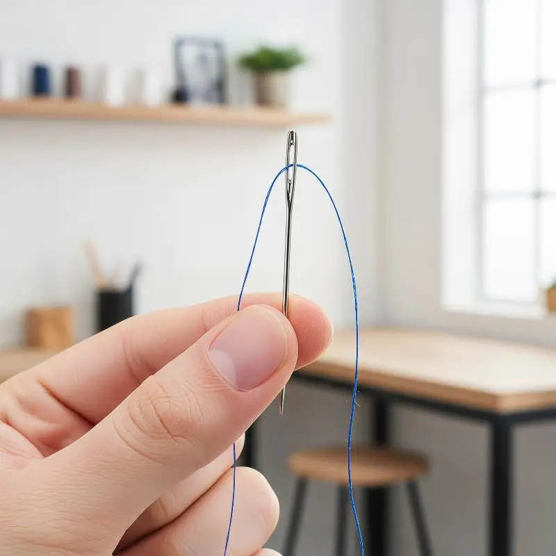 Hand Sewing Needles 25Pcs Multi-Size Large Eye Steel Set Perfect for Embroidery Clothes Mending Household DIY Use
