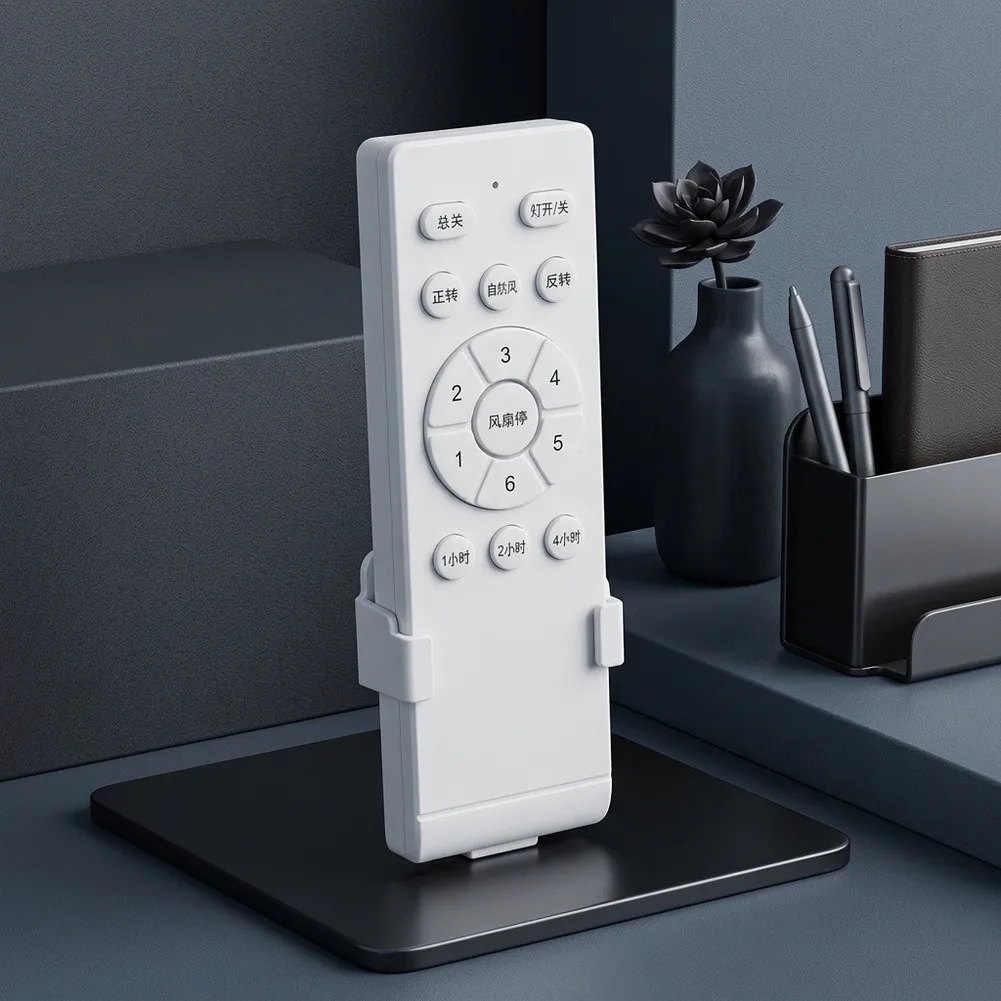 Replacement Remote Control for Ceiling Fans with Light Control and 6 Adjustable Fan Speeds plus Timer Functionality