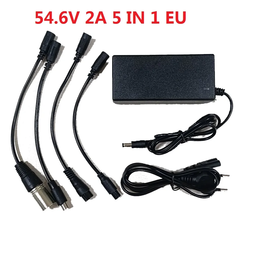 42 V/54.6 V 2A Elektrische Scooter Balans Lader Power Adapter Oplader Universeel Voor 36 25.2 V 25.9 V 25.6 V 24 V Lithium Batterij