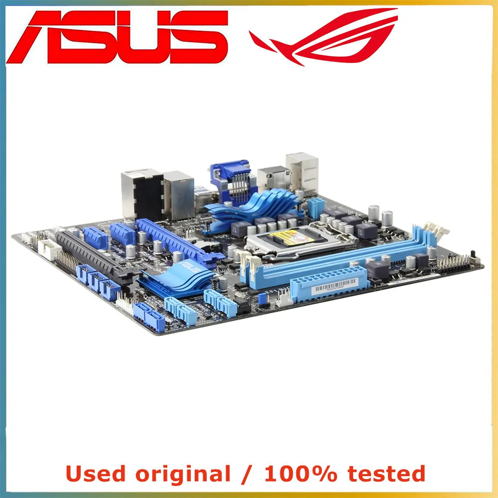 Placa-mãe para ASUS, Desktop Mainboard para Intel H61, P8H61, PCI-E 2.0, X16, LGA 1155, DDR3, 16G, SATA II, PCI-E 2.0