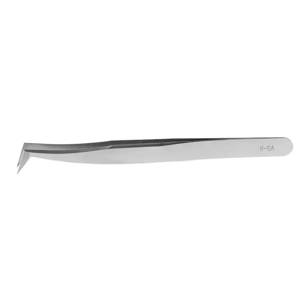 Ferramenta de maquiagem profissional de moda quente pinça de cílios postiços de aço inoxidável curvado volume 3D 6D