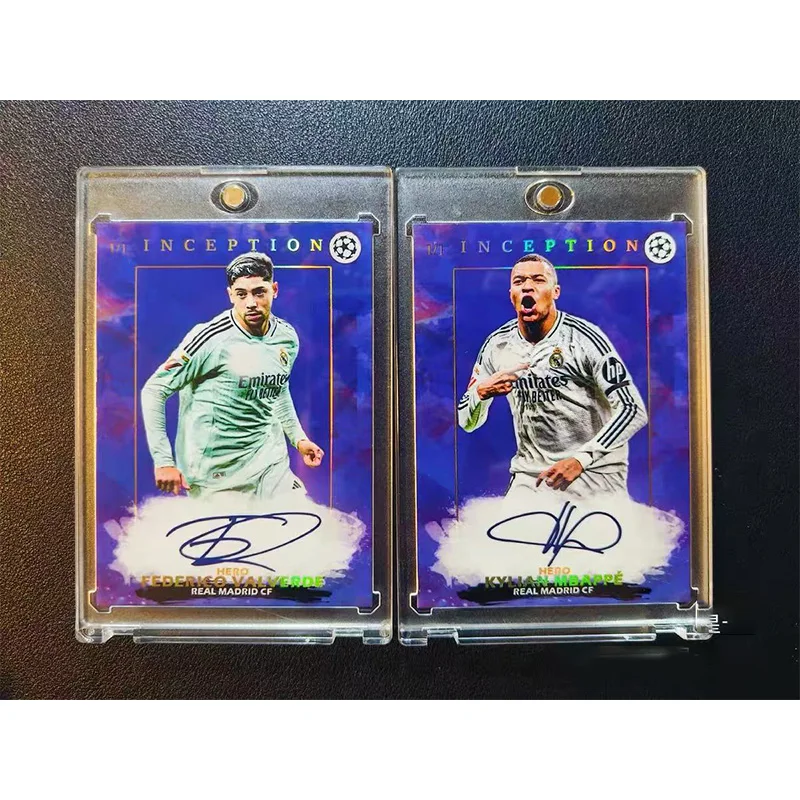 DIY Mbappé Bellingham Valverde Modrić Real Madrid Star Cards Autographed Cards 1/1