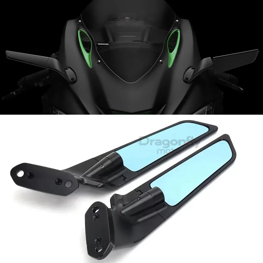 

Ninja ZX-10R ZX 10RR зеркала заднего вида для Kawasaki ZX10R ZX-10R SE ZX-10RR зеркала-невидимки спортивные комплекты регулируемых зеркал Winglet